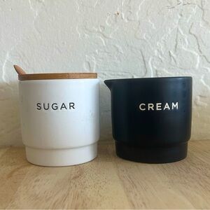 cream and sugar holders!